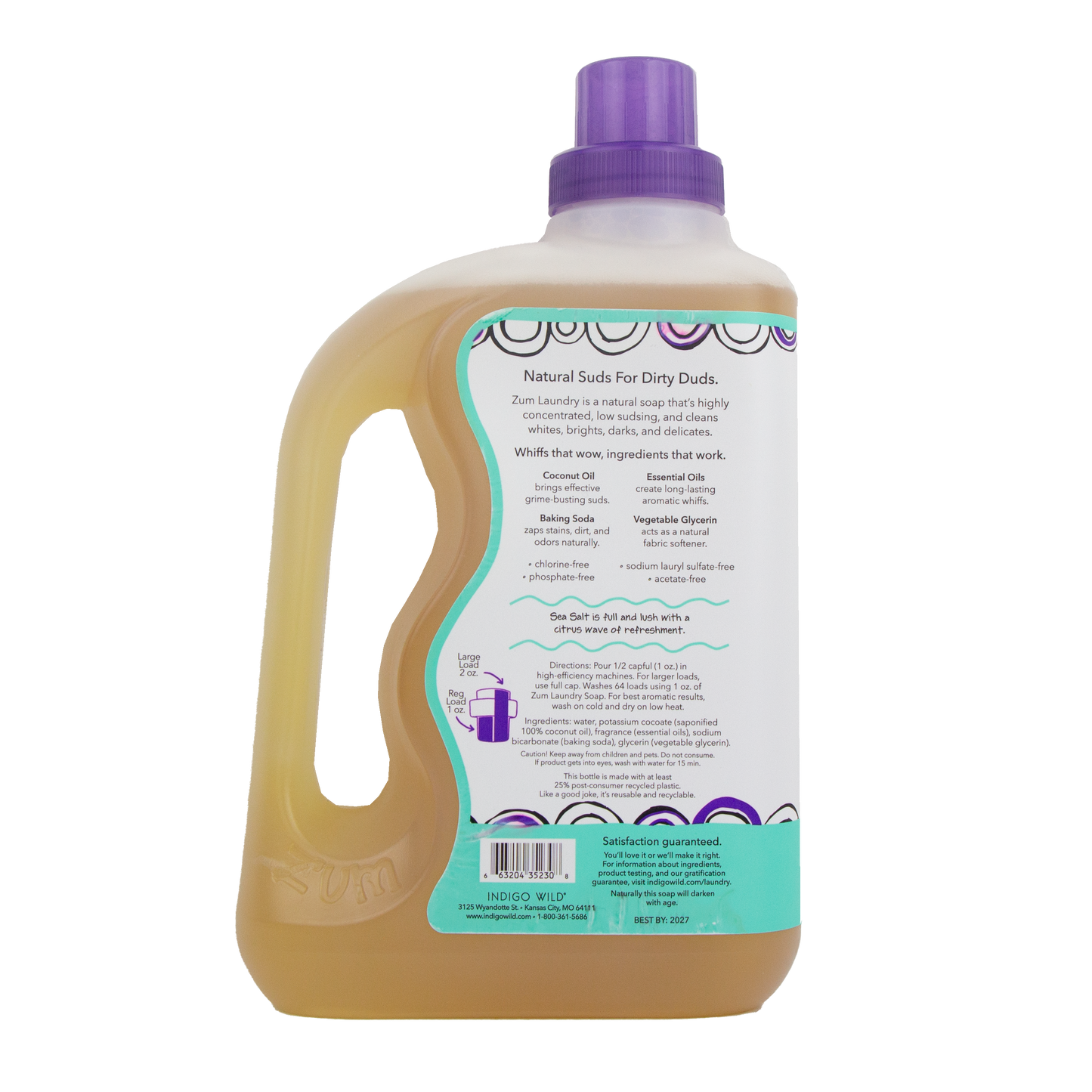 Zum Laundry Soap - Sea Salt (Store Pick-Up Only)