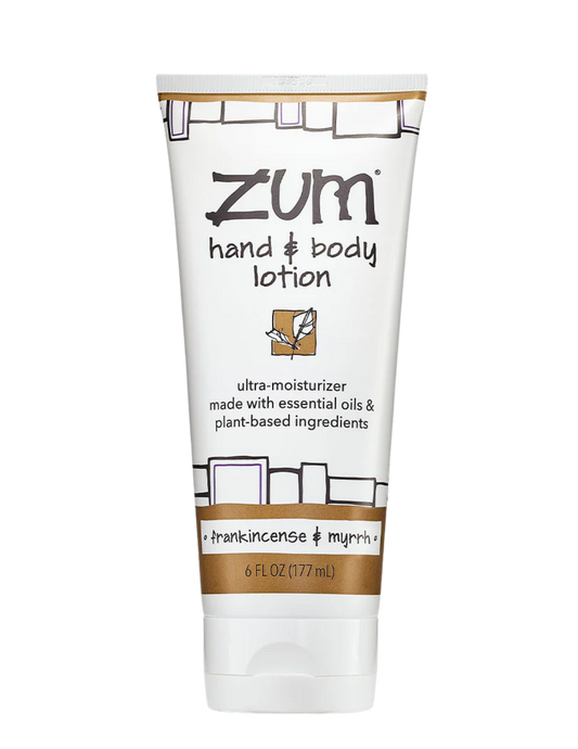 Zum - Hand & Body Lotion - Frankincense & Mirrh