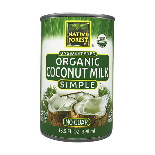 Native Forest - Unsweetened Organic Coconut Milk (No Guar) - (13.5 oz)