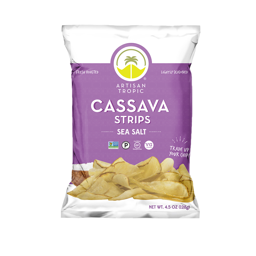 Artisan Tropic Sea Salt Cassava Strips (4.5oz)