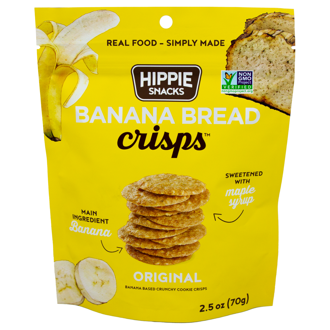 Hippie Snacks Banana Bread Crisps