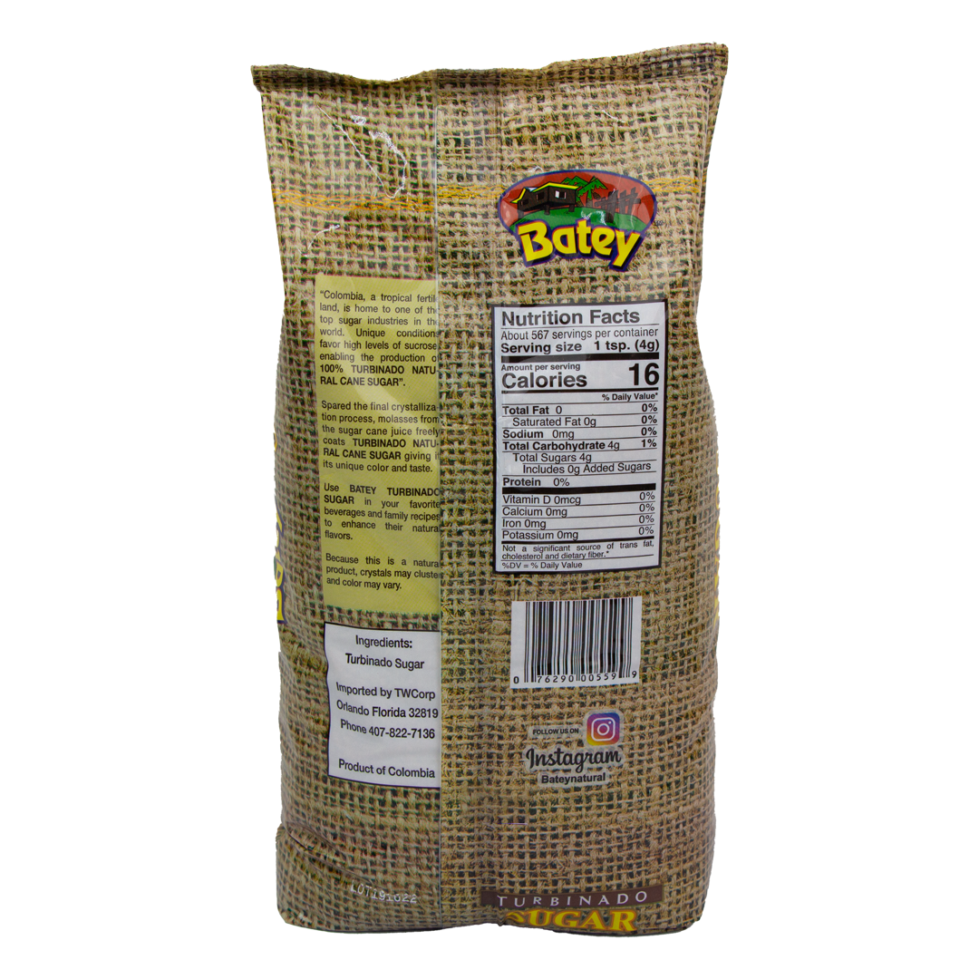 Batey - Natural Turbinado Sugar (80 oz.)