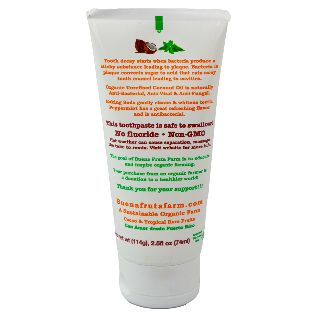 Buena Fruta Farm - Coconut Oil Toothpaste
