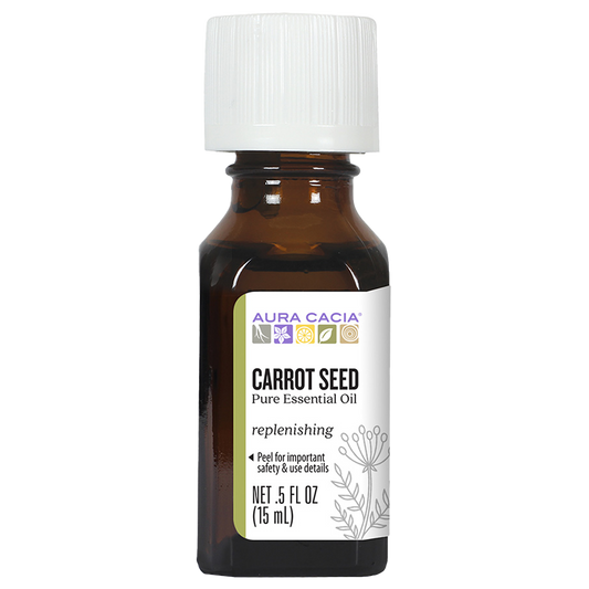 Aura Cacia - Carrot Seed Essential Oil (0.5 oz.)