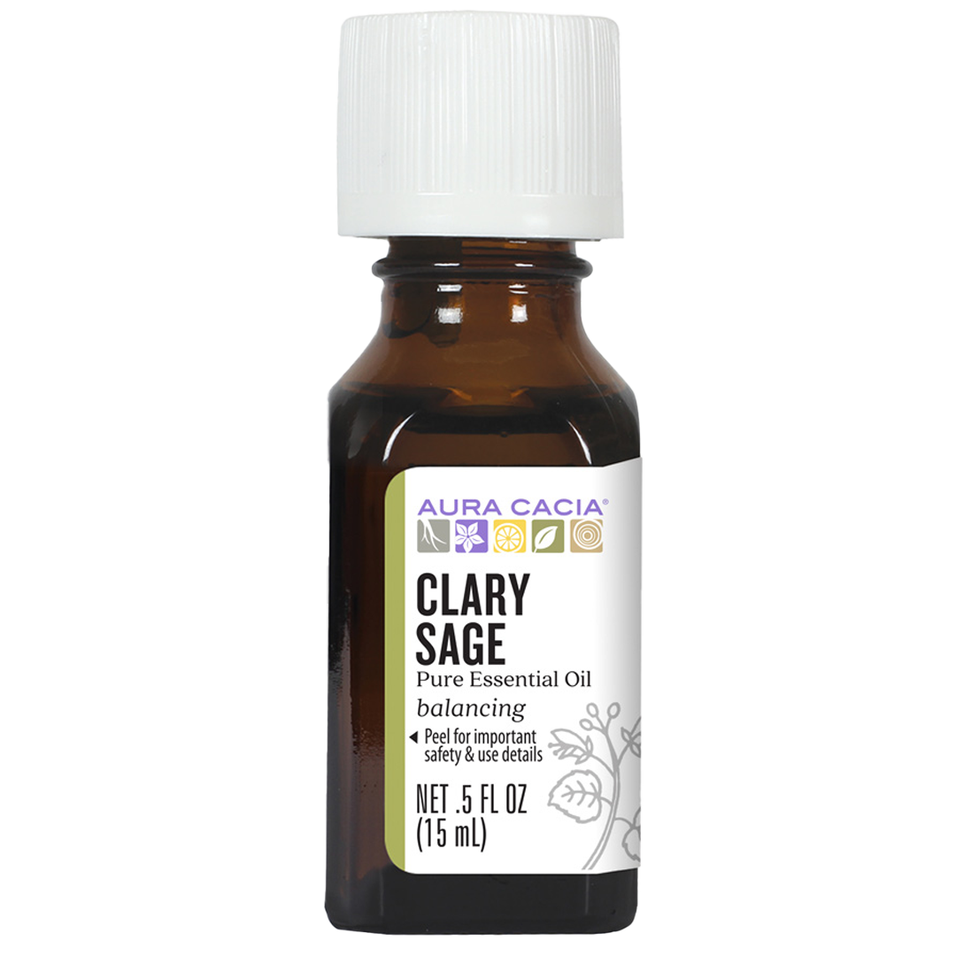 Aura Cacia - Clary Sage Essential Oil (0.5 oz.)
