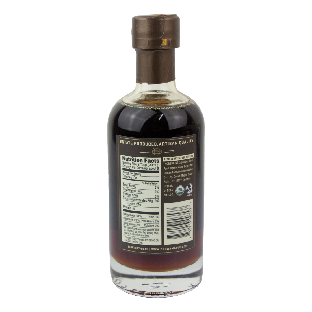 Crown Maple Syrup - Bourbon Barrel Aged - 8.5 oz (Store Pick - Up Only)