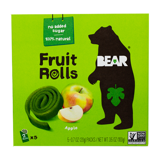 Bear Fruit Rolls- Apple