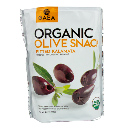 Gaea Olive Snack- Pitted Olives