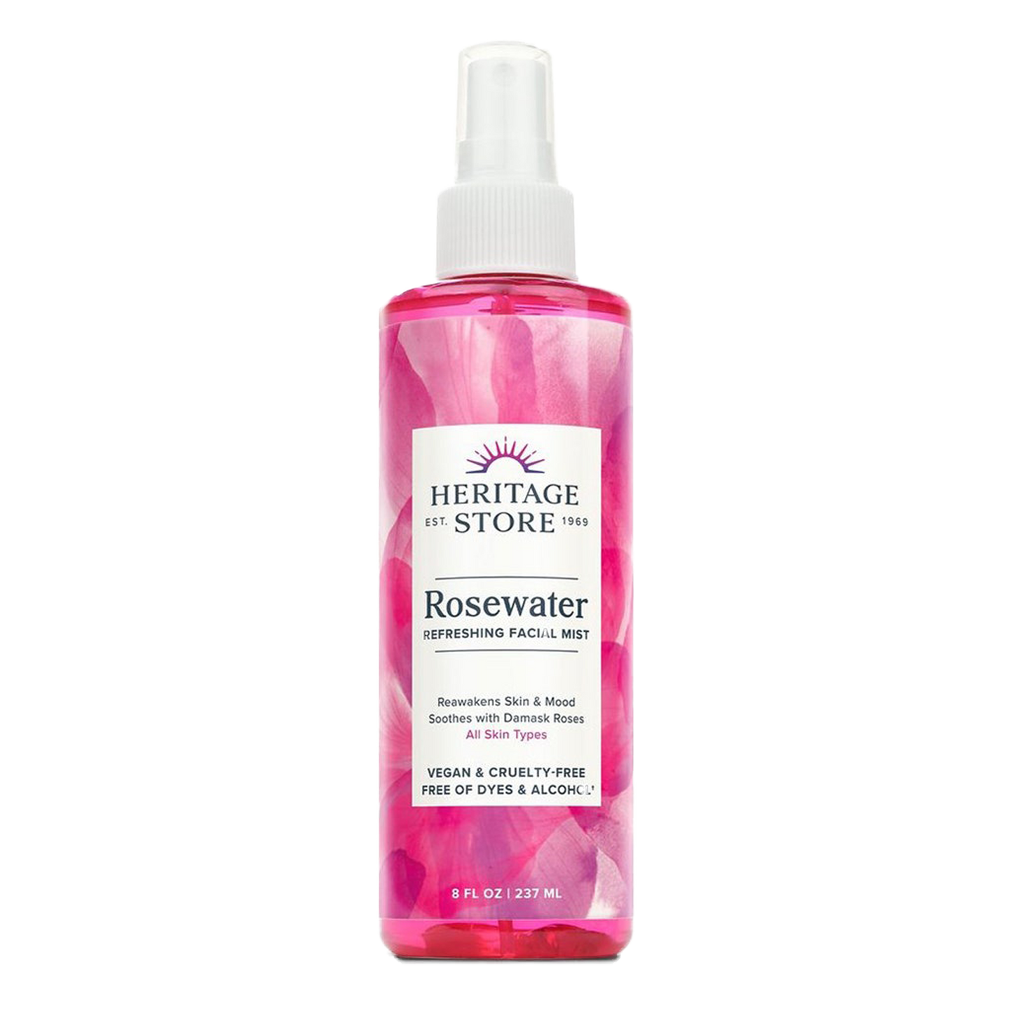 Heritage Store - Rosewater Facial Mist (8 oz)