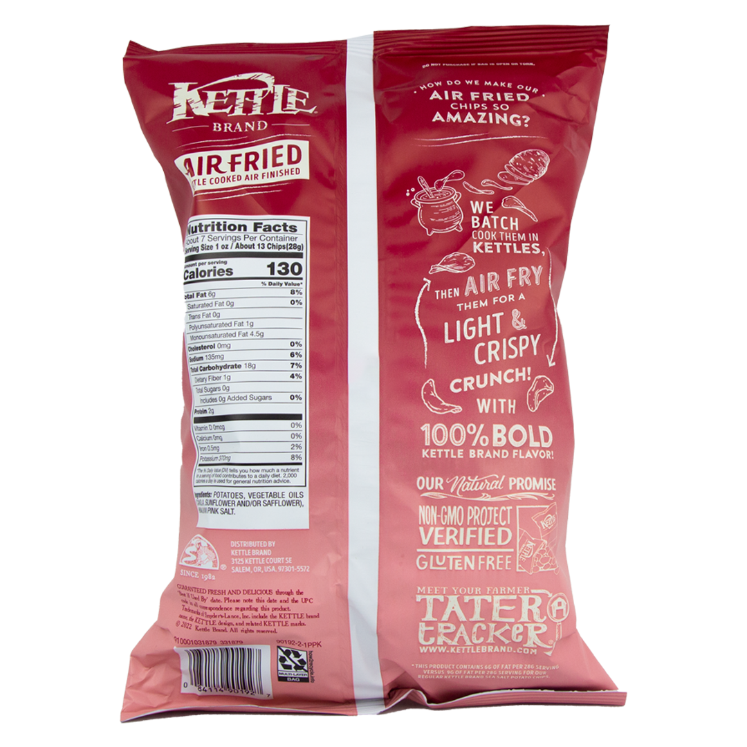 Kettle Brand- Air Fried Himalayan Salt Chips (6.5 oz)