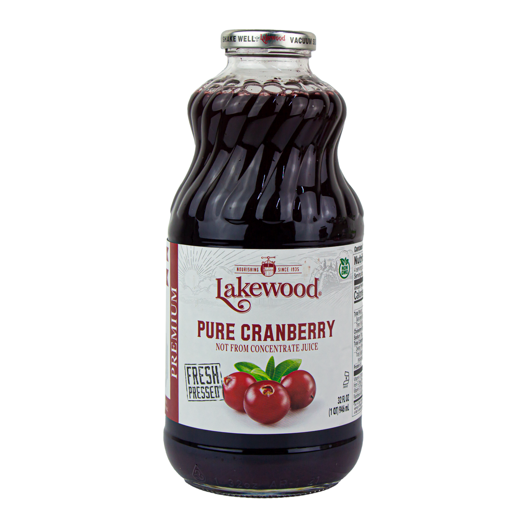 Lakewood Pure Cranberry Juice 32 oz (In Store Pick-Up Only)