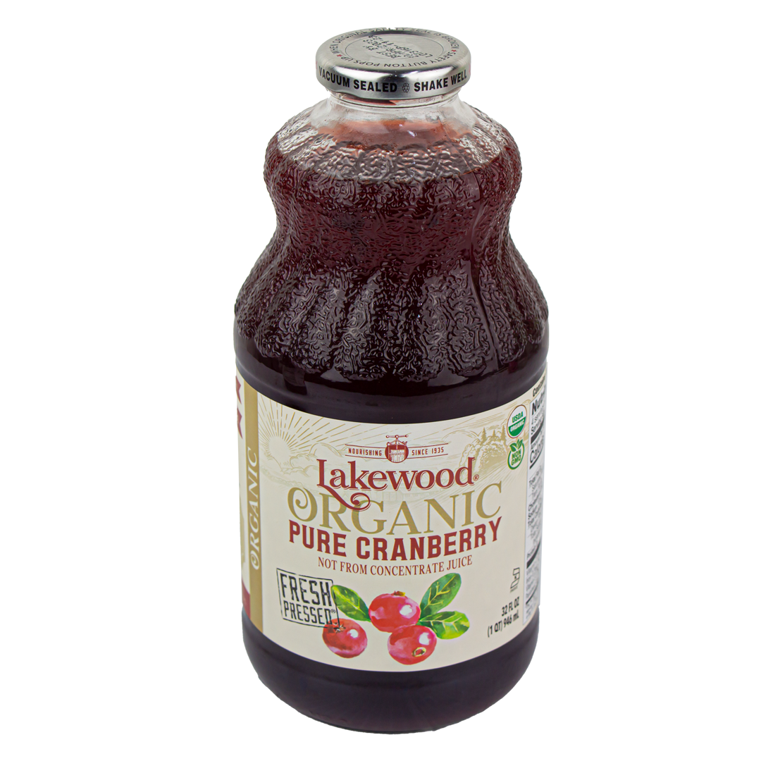 Lakewood Organic Pure Cranberry Juice 32 oz (In Store Pickup Only)