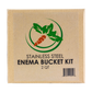 Stainless Steel Enema Bucket Kit - 2 Qt
