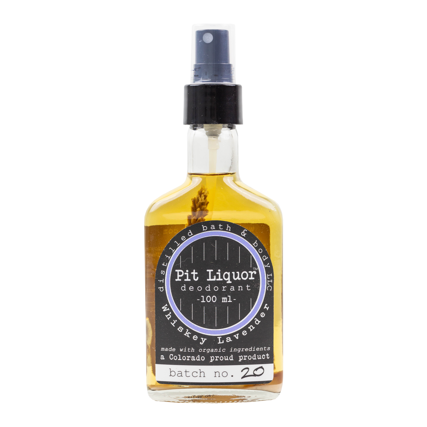 Pit Liquor Spray - Whiskey Lavender - 100 mL