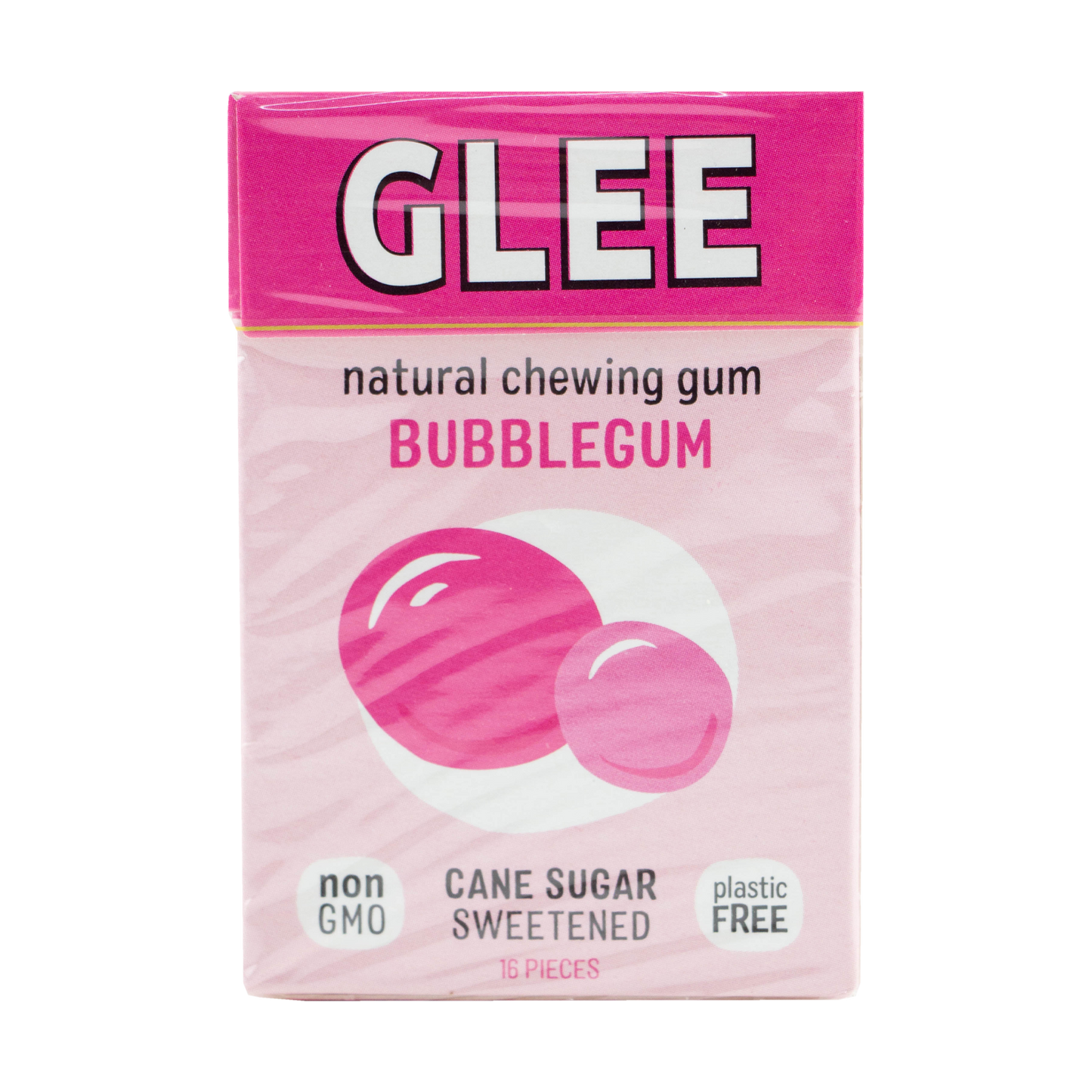 Glee Bubble Gum - Cane Sugar Sweetened