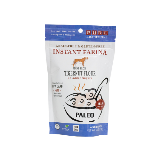 Pure Traditions - Tiger Nut & Coconut Instant Farina (6 oz)