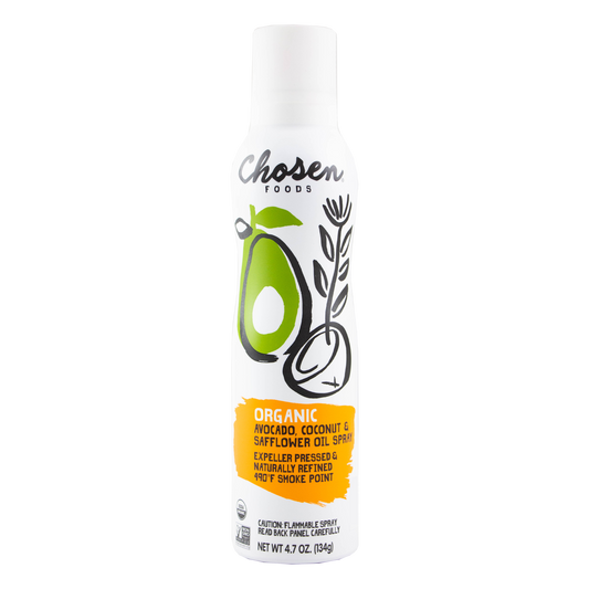 Chosen Foods - Organic Avocado, Coconut and Safflower Oil Spray