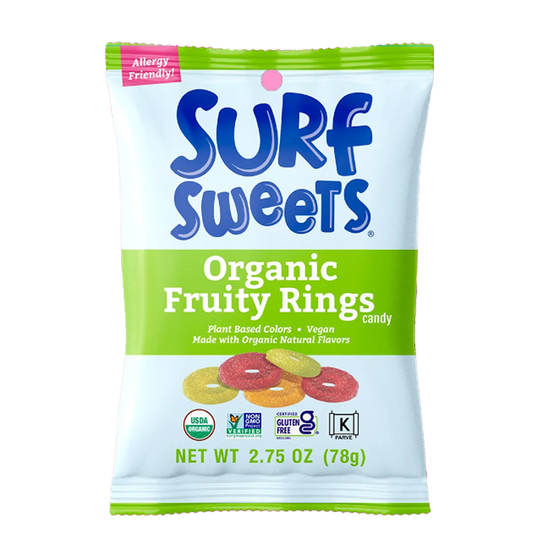 Surfs Sweets Organic Fruity Rings (2.75 oz)