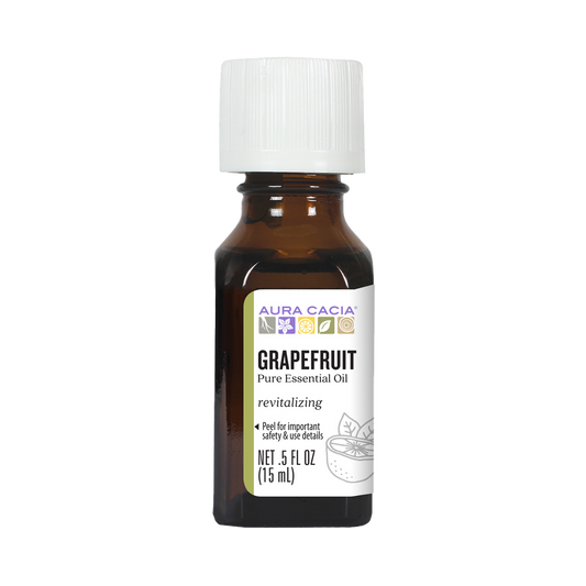 Aura Cacia - Grapefruit Essential Oil (0.5 oz.)