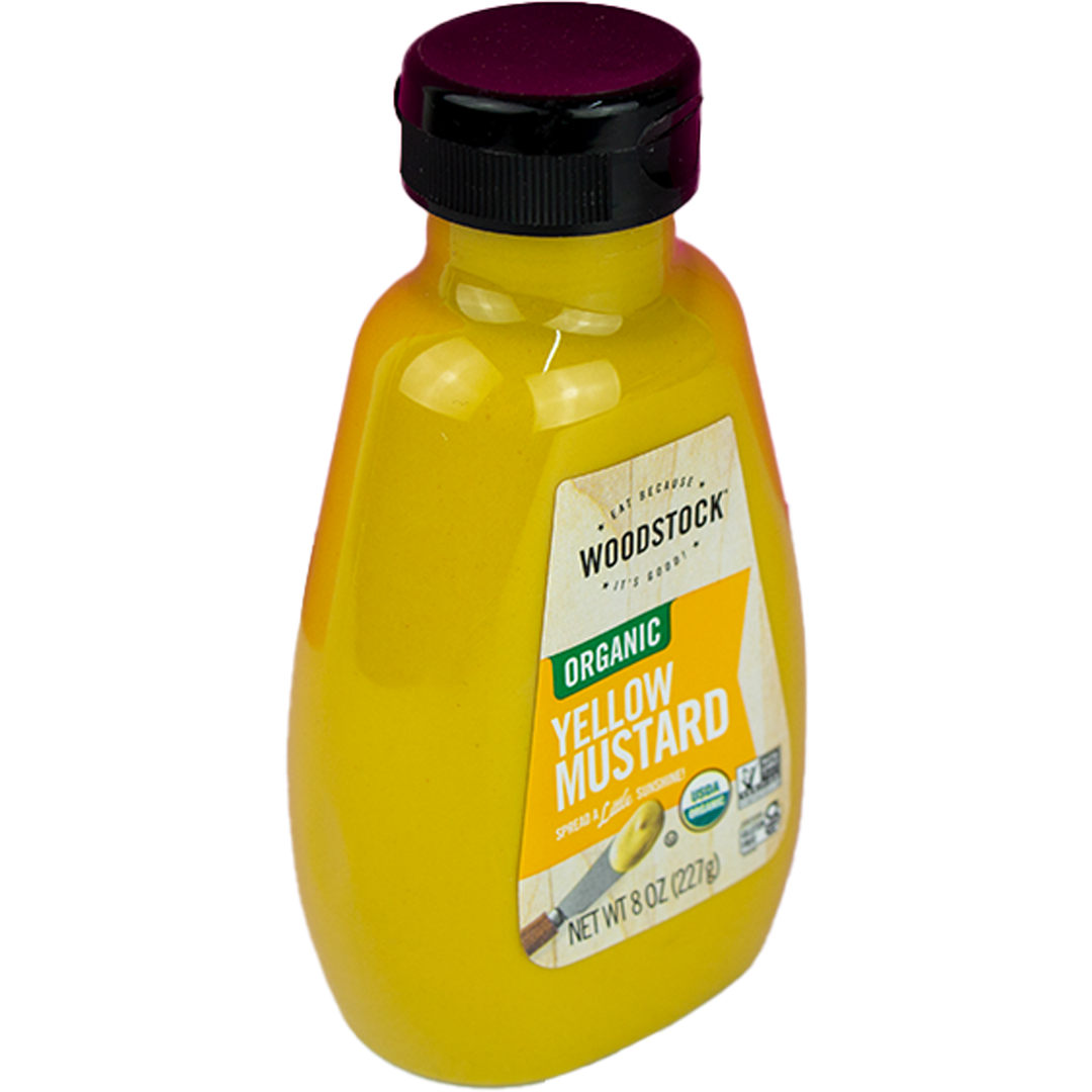 Woodstock Organic Yellow Mustard (8 oz)