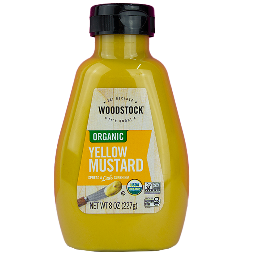Woodstock Organic Yellow Mustard (8 oz)