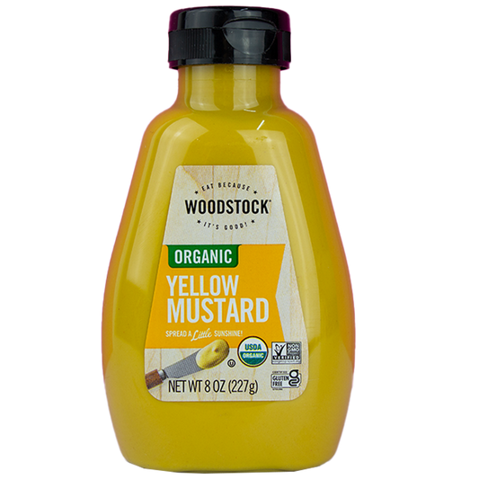 Woodstock Organic Yellow Mustard (8 oz)
