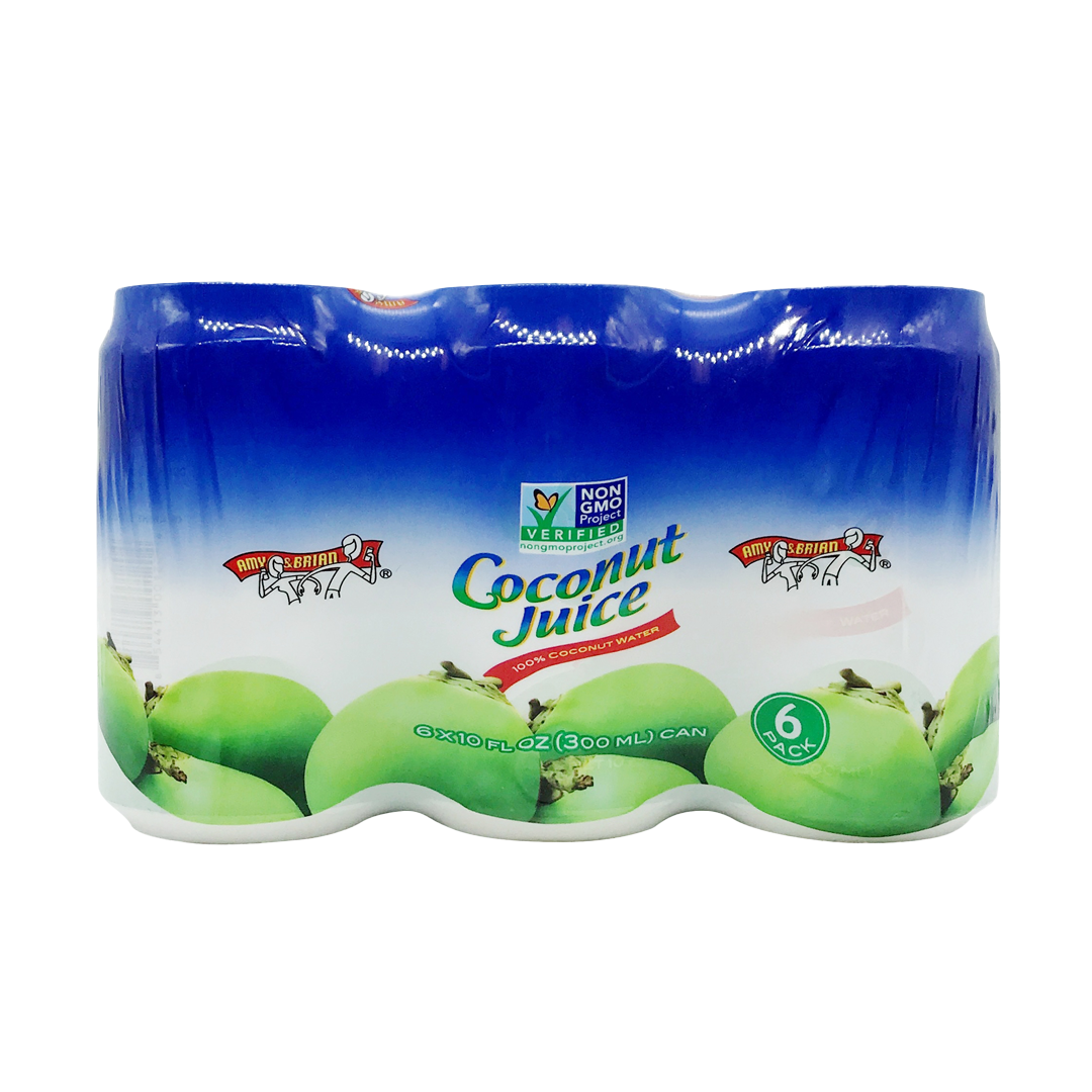 Amy & Brian - Coconut Juice - 6 pk