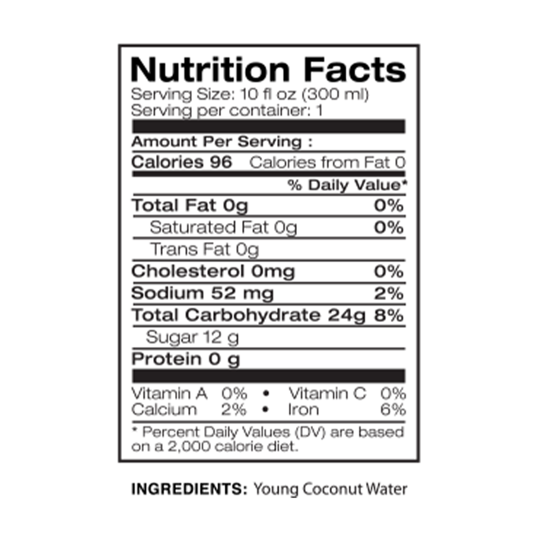 Amy & Brian - Coconut Juice - 6 pk