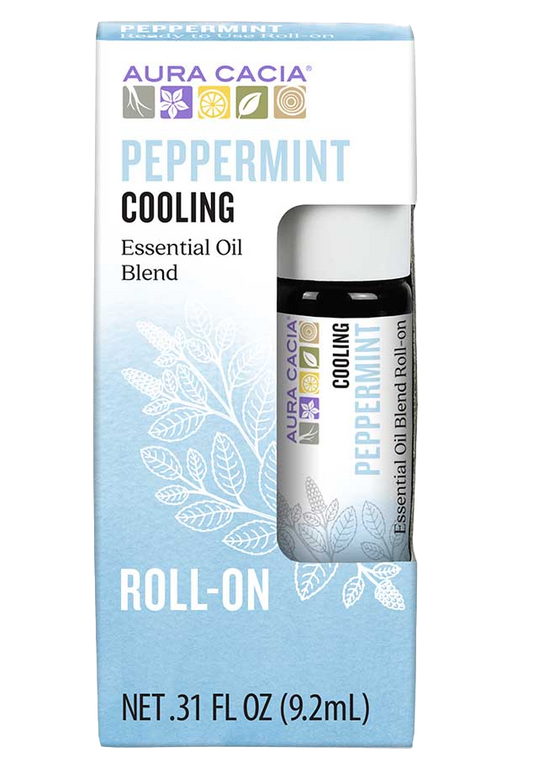 Aura Cacia Peppermint Roll-On