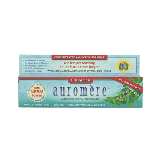 Auromere - Cinnamon Ayurvedic Toothpaste