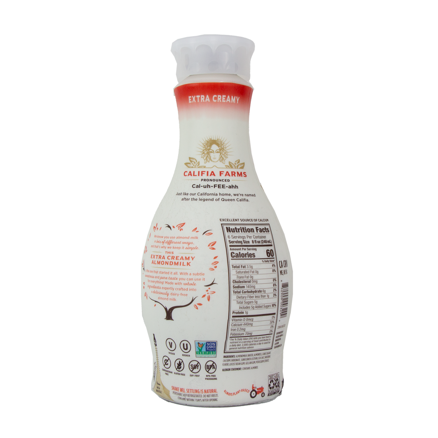 Califia Farms - Almond Milk Extra Creamy (Store Pick-Up Only)