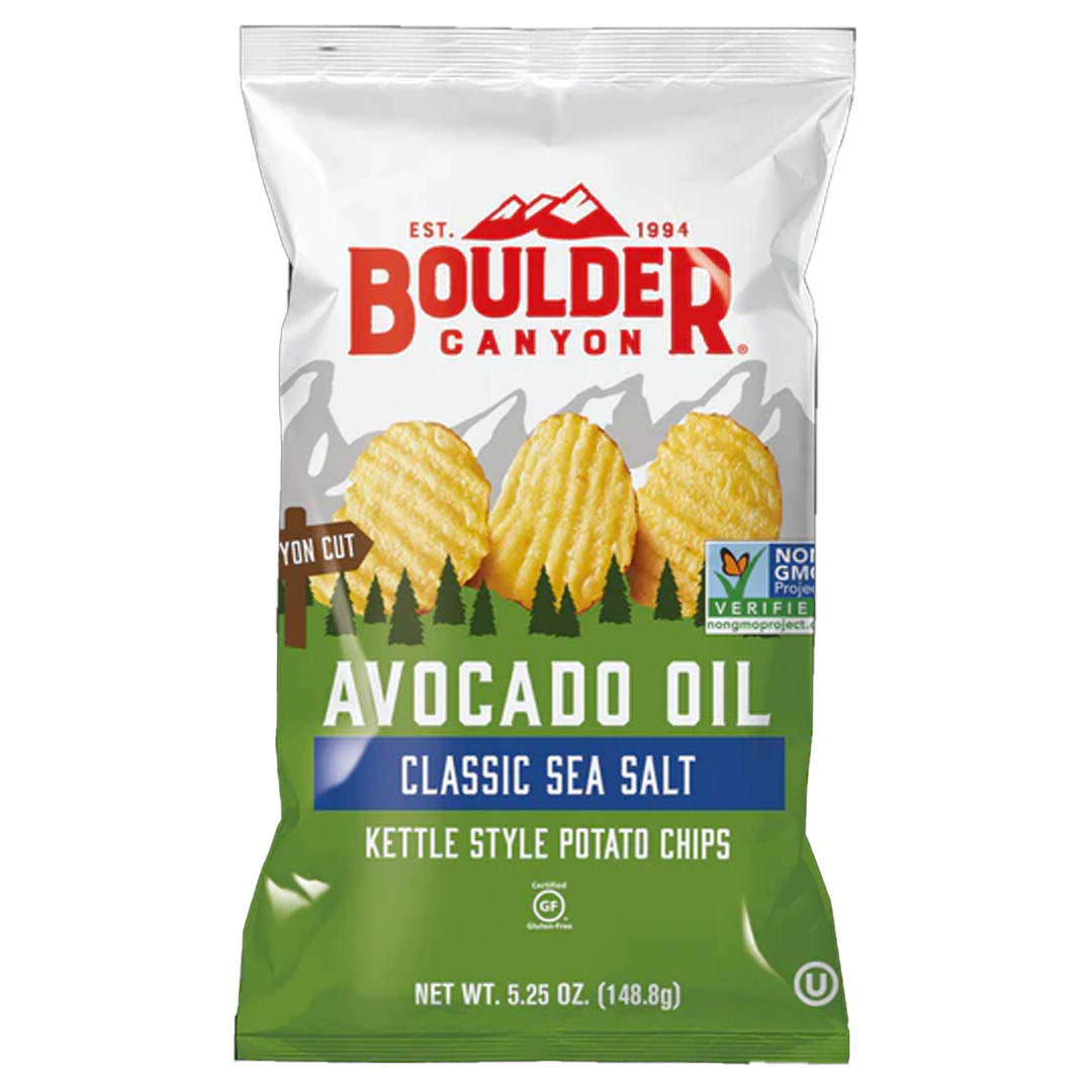 Boulder Canyon - Avocado Oil - Classic Sea Salt Potato Chips