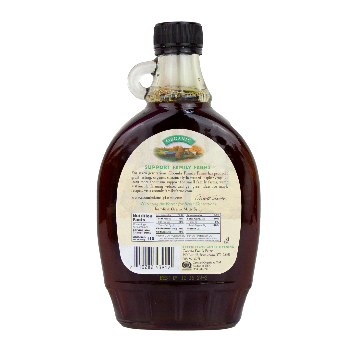Coomb's Family Farms - Grade A Dark Robust Taste (12 oz)