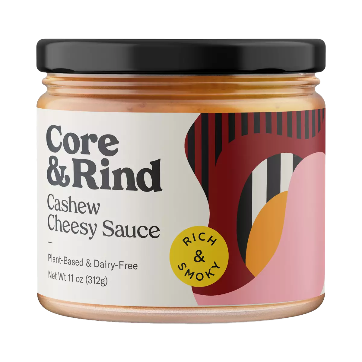 Core Rind Cashew Cheesy Sauce-Rich and Smoky