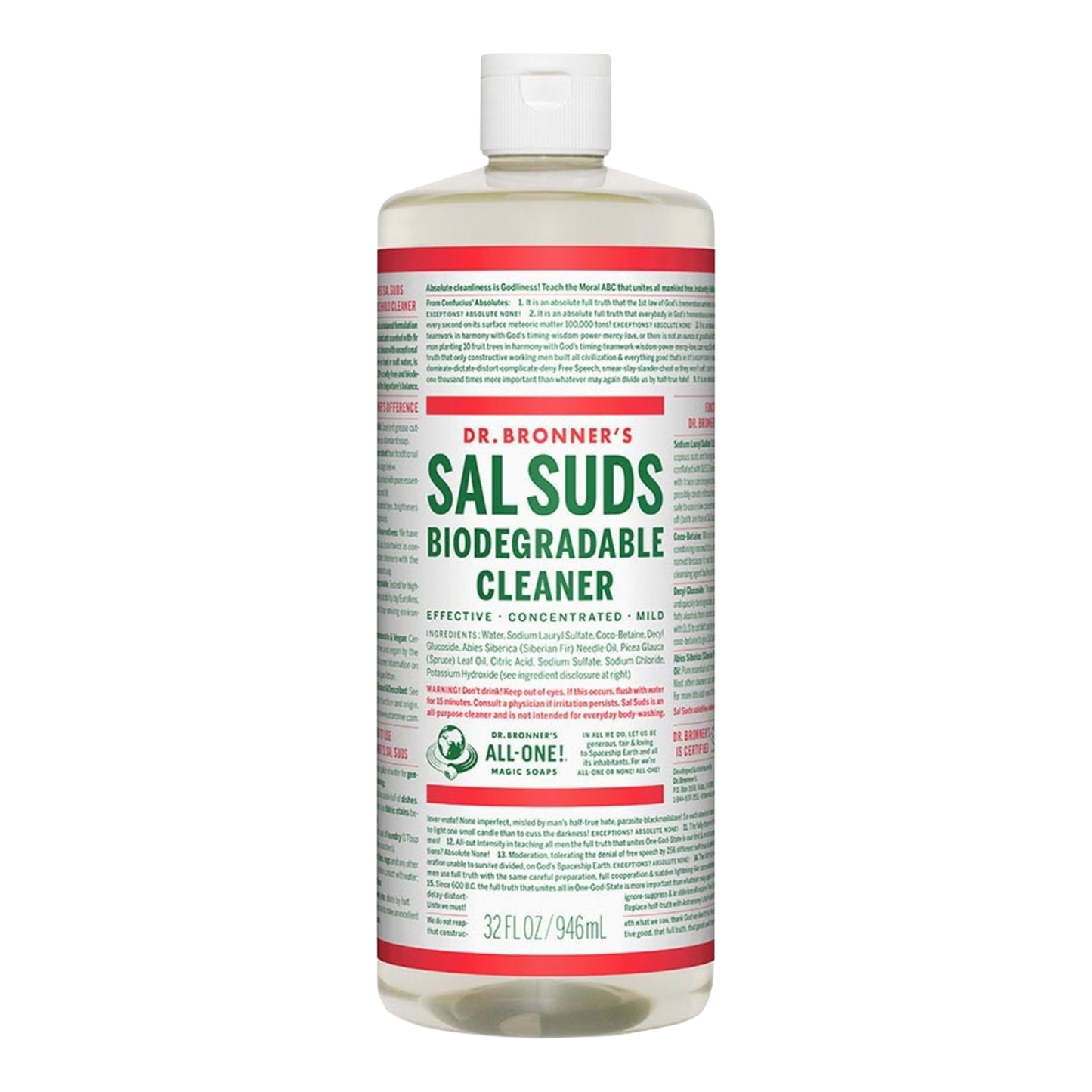 Dr. Bronner's - Saul Suds Biodegradable Cleaner - (32 oz)