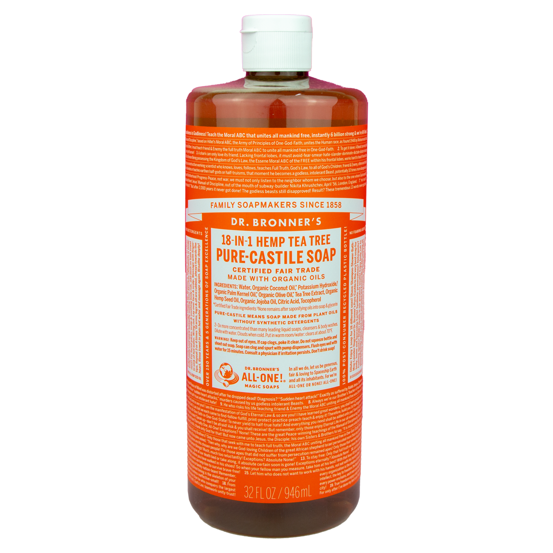 Dr. Bronner's - 18 in 1 Hemp Tea Tree Soap - (32 oz)