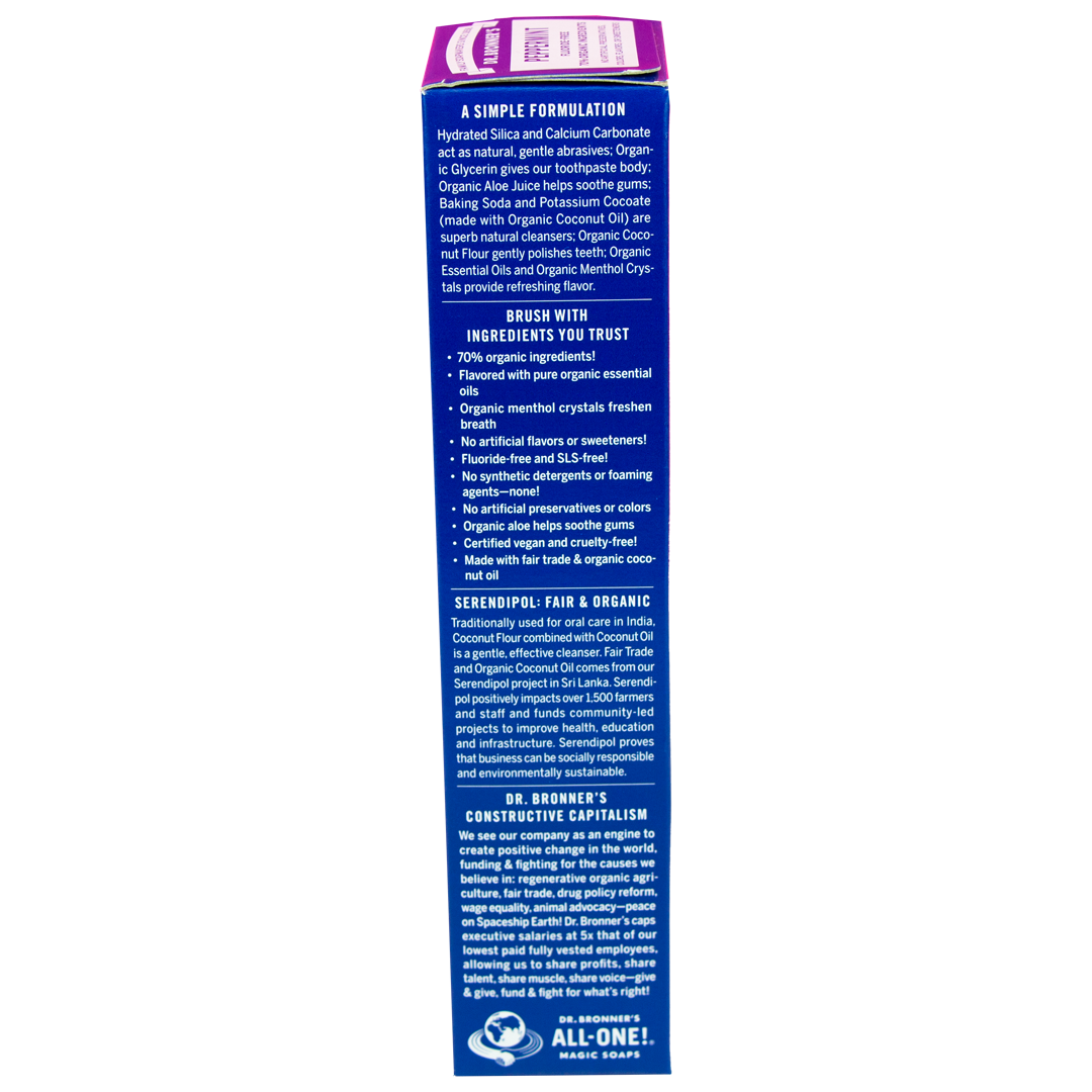 Dr. Bronner's - Toothpaste Peppermint