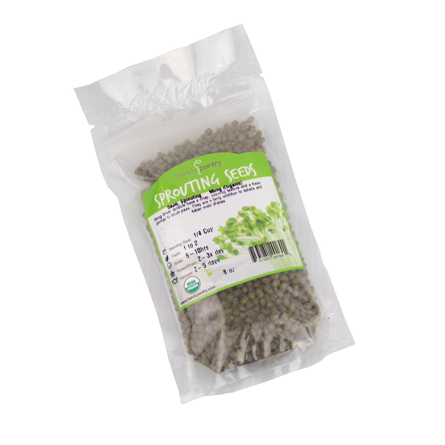Handy Pantry - Mung Bean Sprouting Seeds (8 oz)