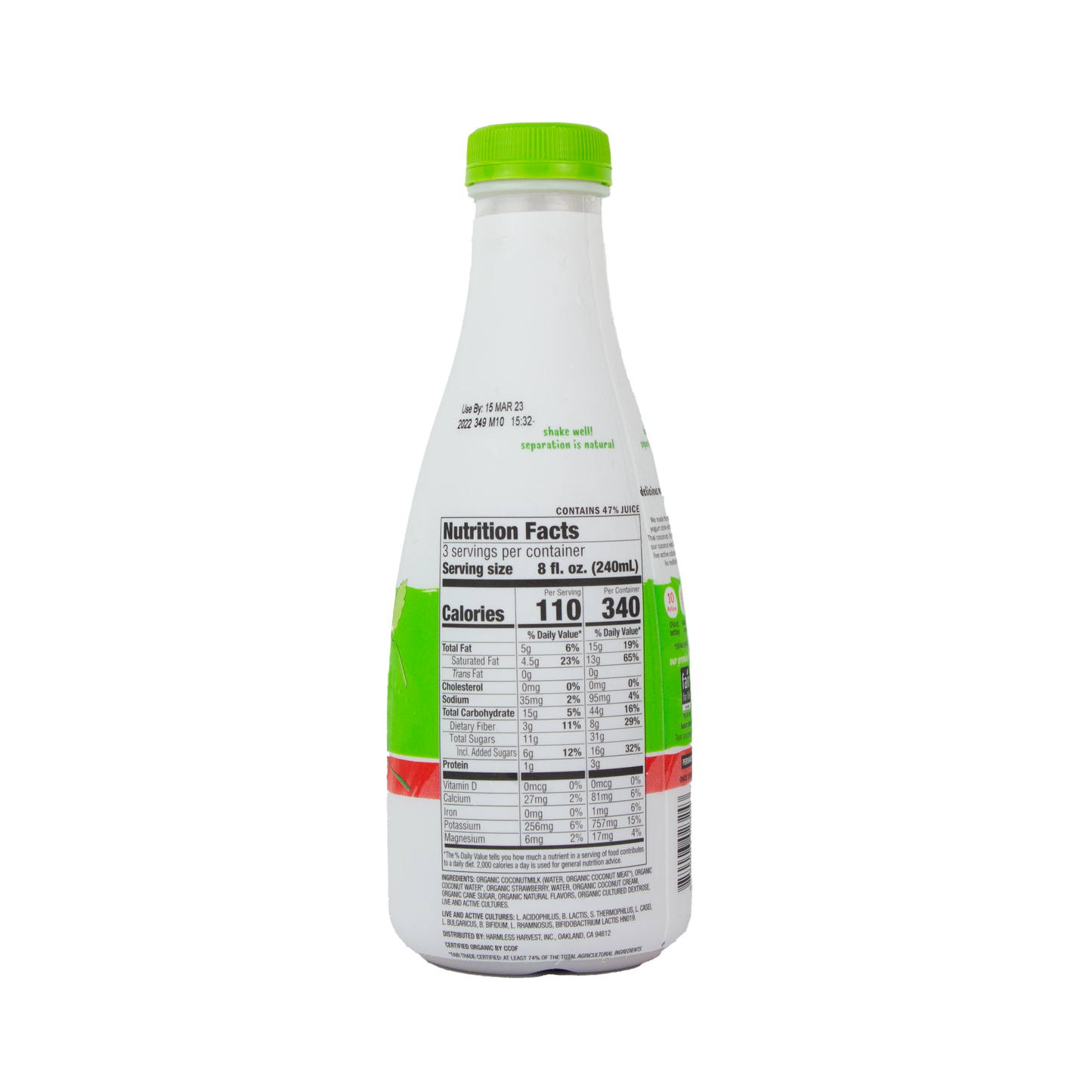 Harmless Harvest - Probiotic Dairy-Free Yogurt (Store Pick-Up Only)