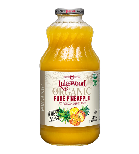 Lakewood Pure Pineapple Organic 32 oz (Store Pick-Up Only)