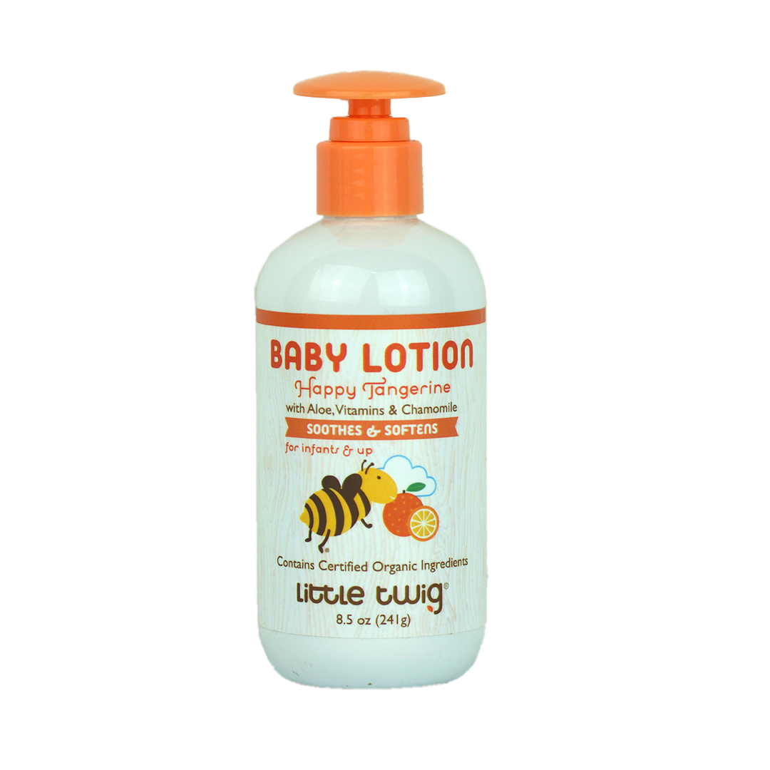Little Twig - Baby Lotion Happy Tangerine with Aloe, Vitamins & Chamomile