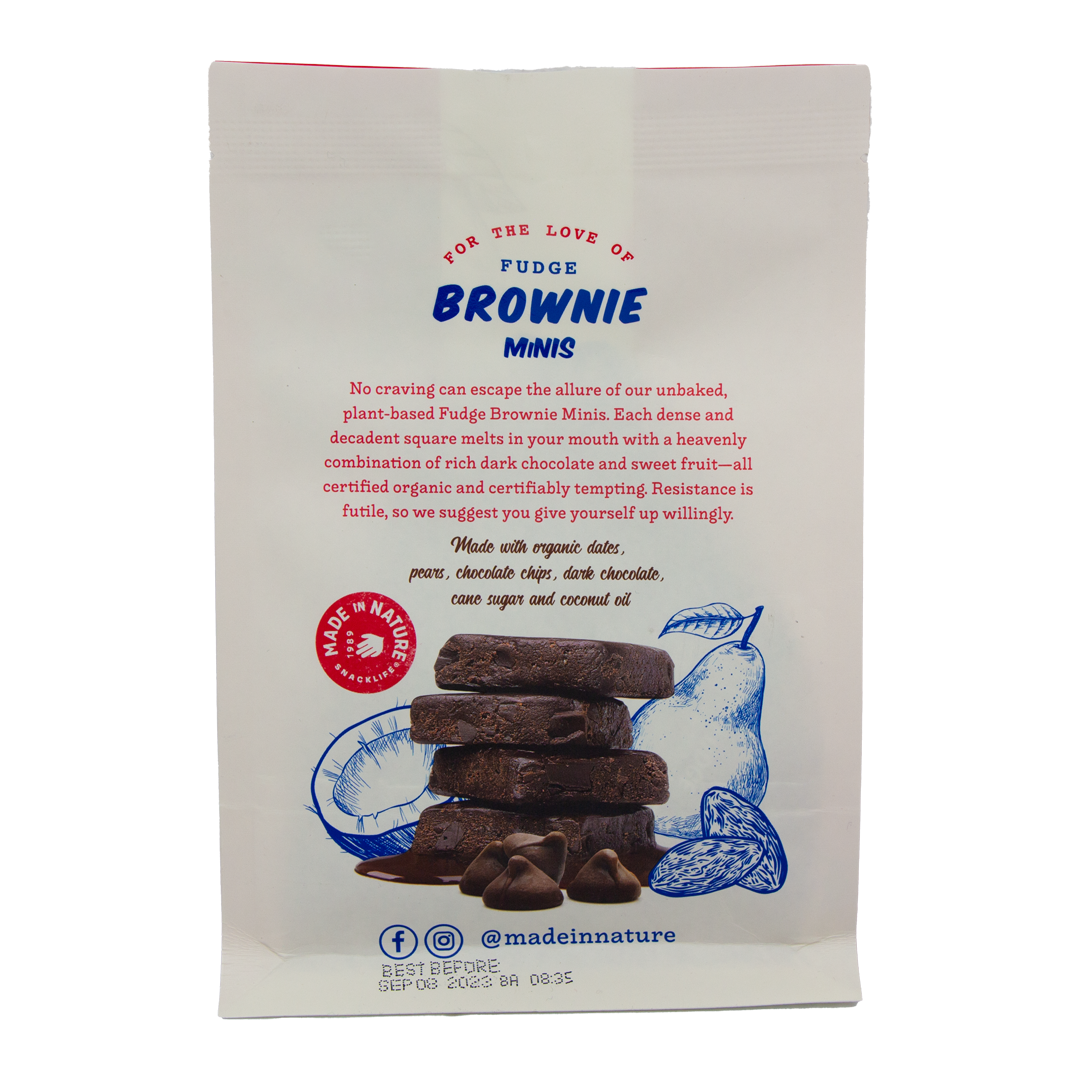 Made in Nature Snacklife - Fudge Brownie Minis