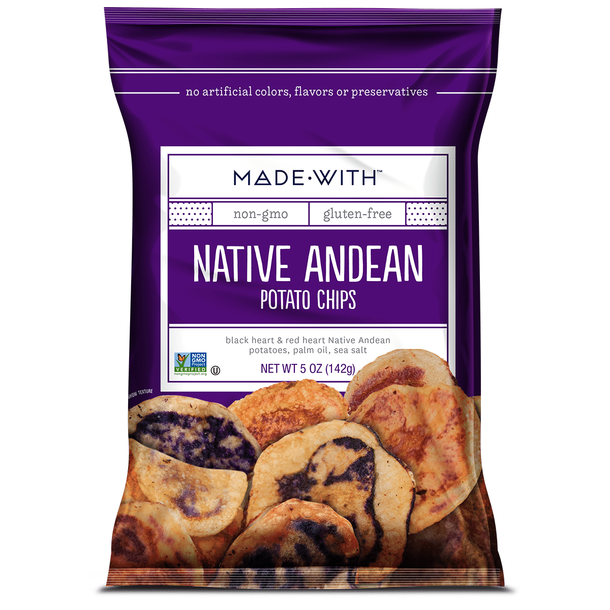 Made•With - Native Andean Potato Chips