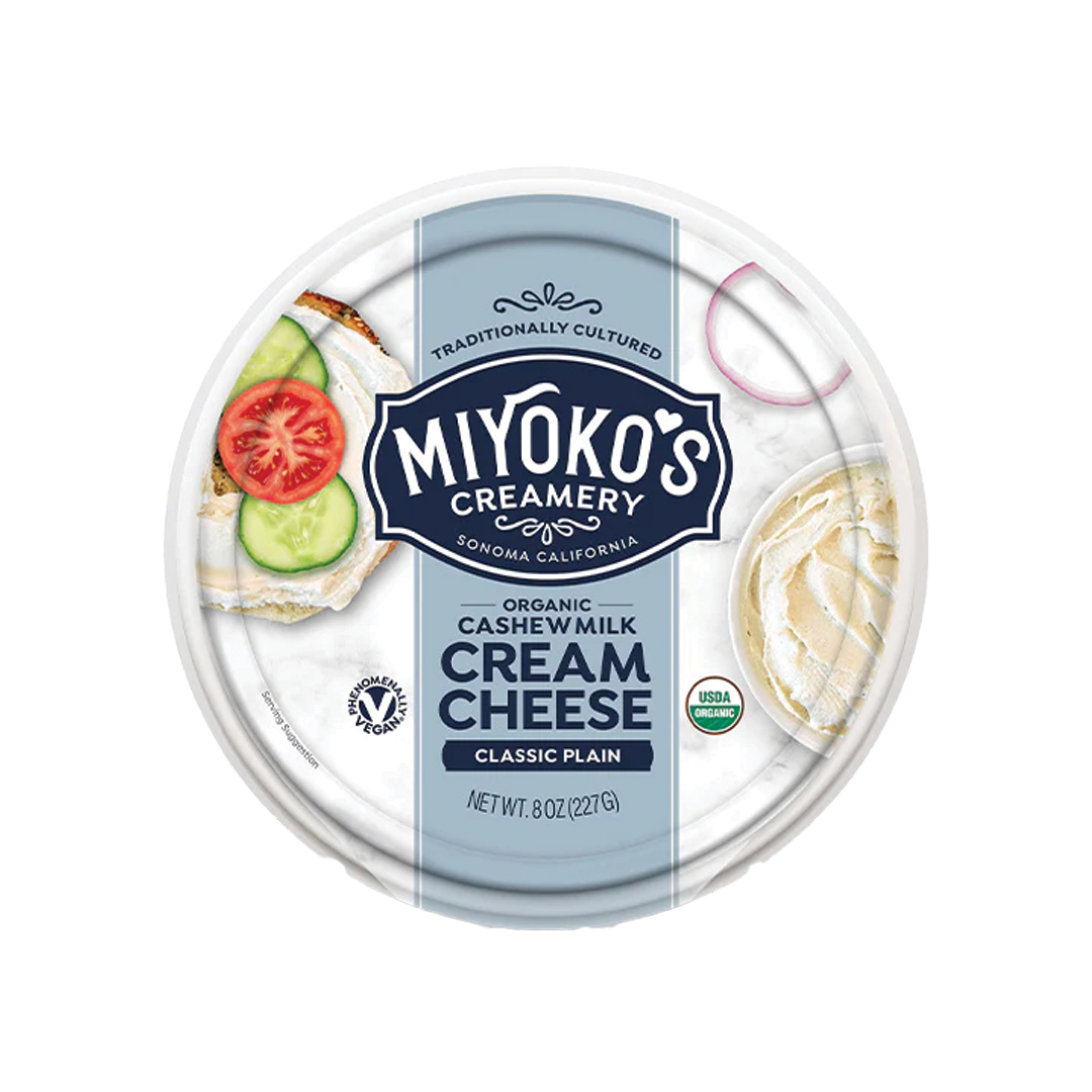 Miyoko's Creamery Organic Cream Cheese Classic Plain (In Store Pick-up Only)