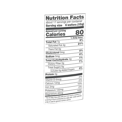 Nativas Organics - Unsweetened Organic Cacao Wafers