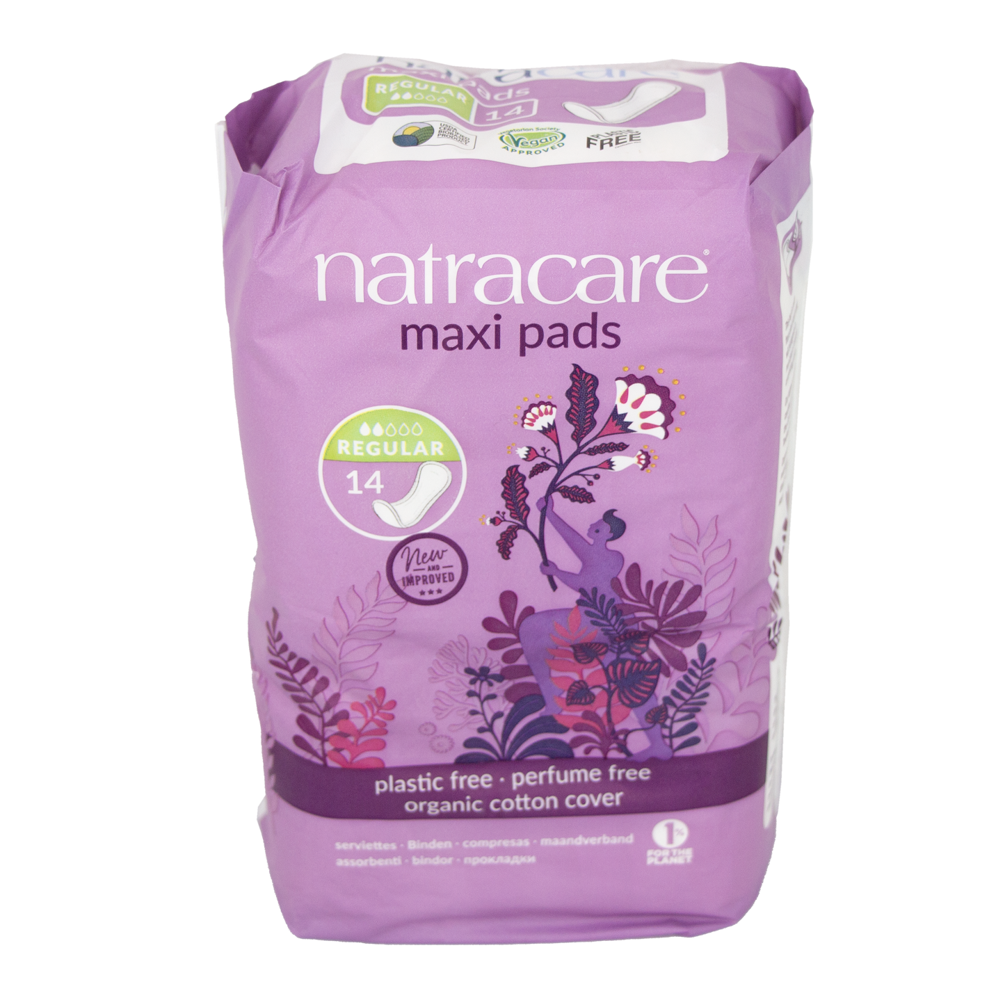 Natracare - Maxi Pads Regular (14 pcs)