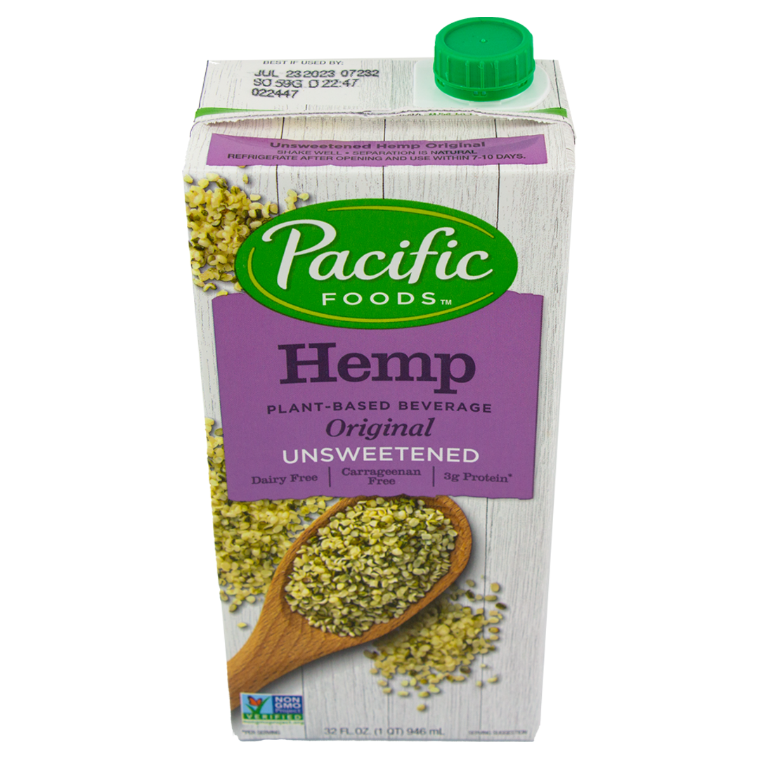 Pacific Foods - Hemp Milk - Original Unsweetened (32 oz)