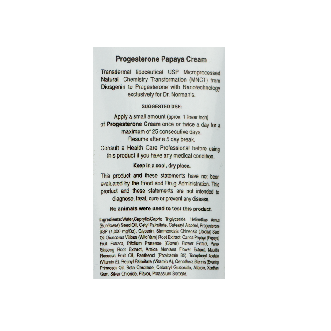 Dr. Norman's Progesterona Papaya 1,000