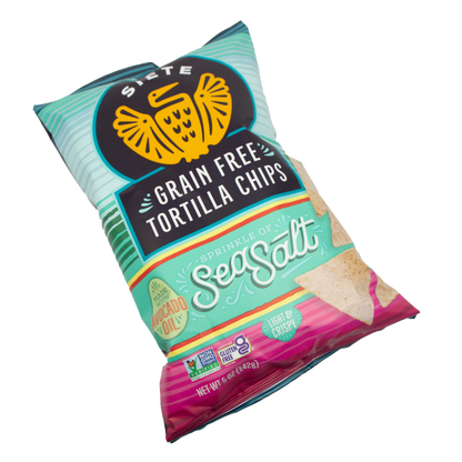 Siete - Grain Free Tortilla Chips - Sea Salt