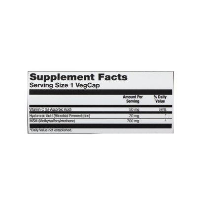Solaray - Hyaluronic Acid & MSM